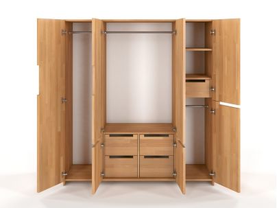 Armoire en bois massif, fabrication européenne