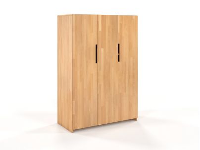 Armoire Iris 2 en hêtre massif haut de gamme | Le Monde du Lit