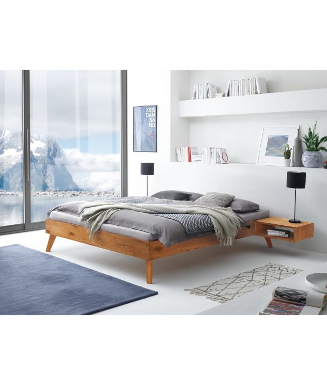 HASENA - Lit en chêne massif