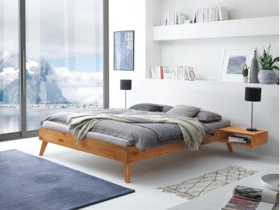 HASENA - Lit en chêne massif