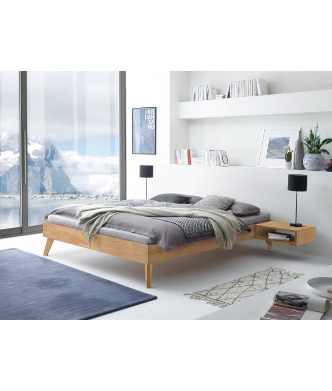 HASENA - Lit en chêne massif