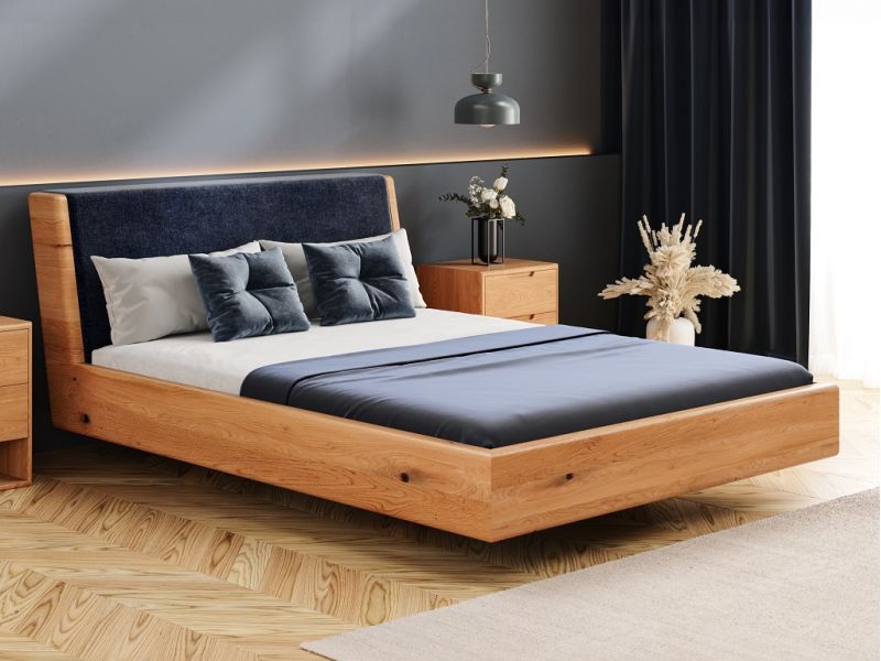 Lit en chêne massif FSC