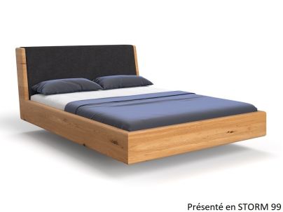 Lit Ottawa en chêne massif FSC | Fabrication européenne | Le Monde du Lit