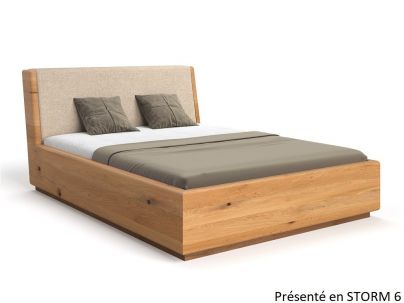 Lit Coffre Ottawa en chêne massif FSC | Fabrication européenne | Le Monde du Lit