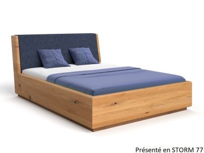 Lit Coffre Ottawa en chêne massif FSC | Fabrication européenne | Le Monde du Lit