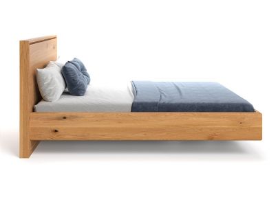 Lit Rimouski en chêne massif FSC | Fabrication européenne | Le Monde du Lit