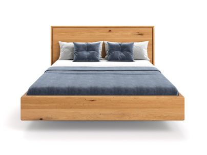 Lit Rimouski en chêne massif FSC | Fabrication européenne | Le Monde du Lit