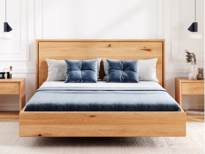 Lit en chêne massif FSC