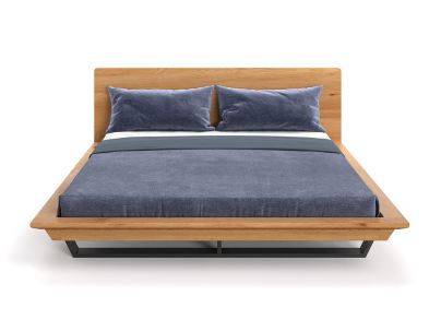 Lit Montréal en chêne massif FSC | Fabrication européenne | Le Monde du Lit