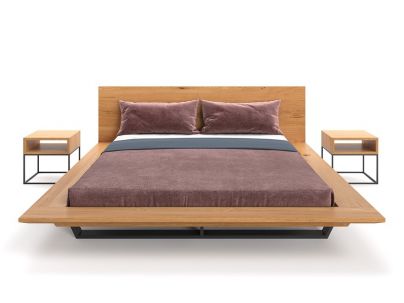 Lit en chêne massif FSC