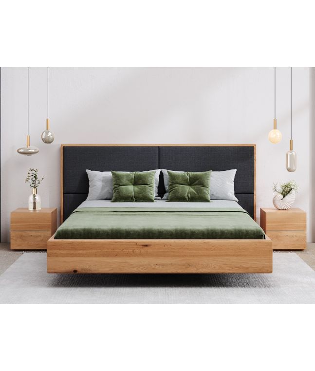 Lit en chêne massif FSC