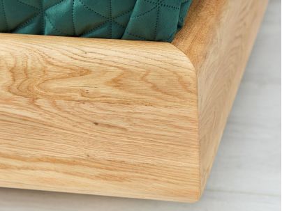 Lit Vancouver en chêne massif FSC | Fabrication européenne | Le Monde du Lit