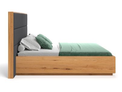 Lit Coffre Vancouver en chêne massif FSC | Fabrication européenne | Le Monde du Lit