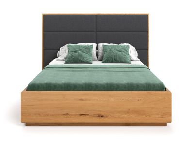 Lit Coffre Vancouver en chêne massif FSC | Fabrication européenne | Le Monde du Lit