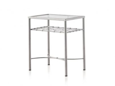 Chevet Moderno 2 en fer forgé. Meuble design pour la chambre. Le Monde du Lit