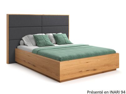 Lit Coffre Vancouver en chêne massif FSC | Fabrication européenne | Le Monde du Lit