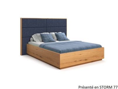 Lit Coffre Vancouver en chêne massif FSC | Fabrication européenne | Le Monde du Lit