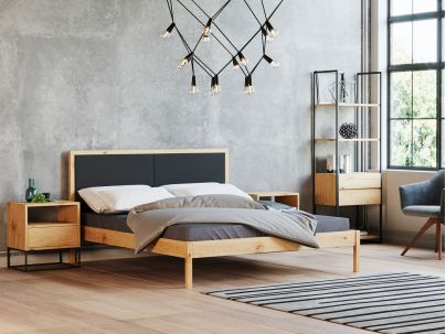 Lit en chêne massif FSC