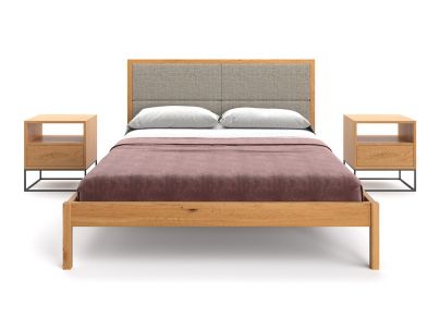 Lit Calgary en chêne massif FSC | Fabrication européenne | Le Monde du Lit