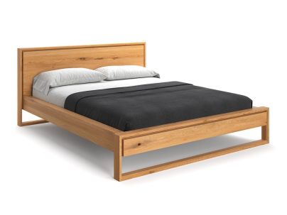 Lit en chêne massif FSC