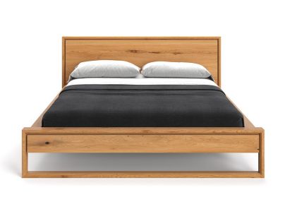 Lit Québec en chêne massif FSC | Fabrication européenne | Le Monde du Lit