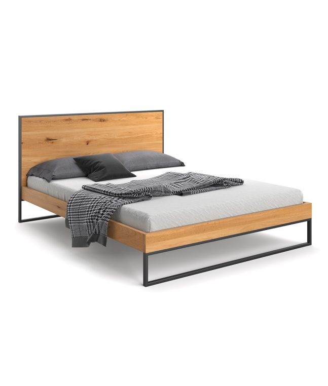 Lit en chêne massif FSC