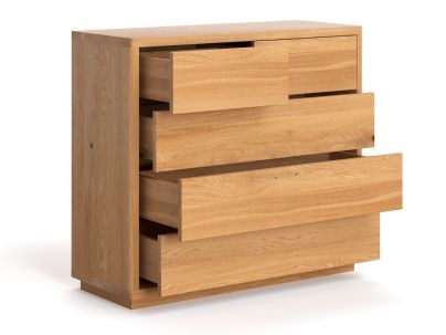 Commode en bois massif FSC, fabrication européenne