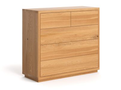 Commode Vancouver en chêne massif FSC | Fabrication européenne | Le Monde du Lit