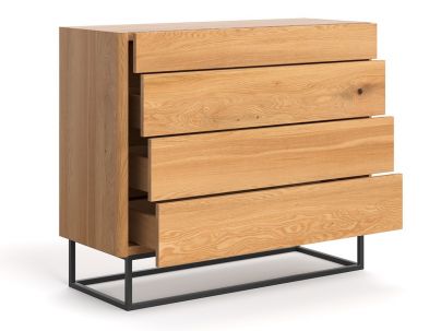 Commode en bois massif FSC, fabrication européenne