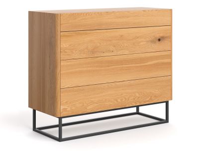 Commode Rimouski en chêne massif FSC | Fabrication européenne | Le Monde du Lit