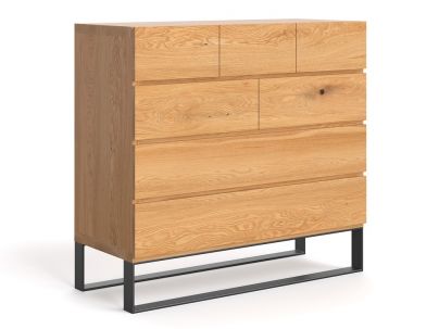 Commode Montréal en chêne massif FSC | Fabrication européenne | Le Monde du Lit