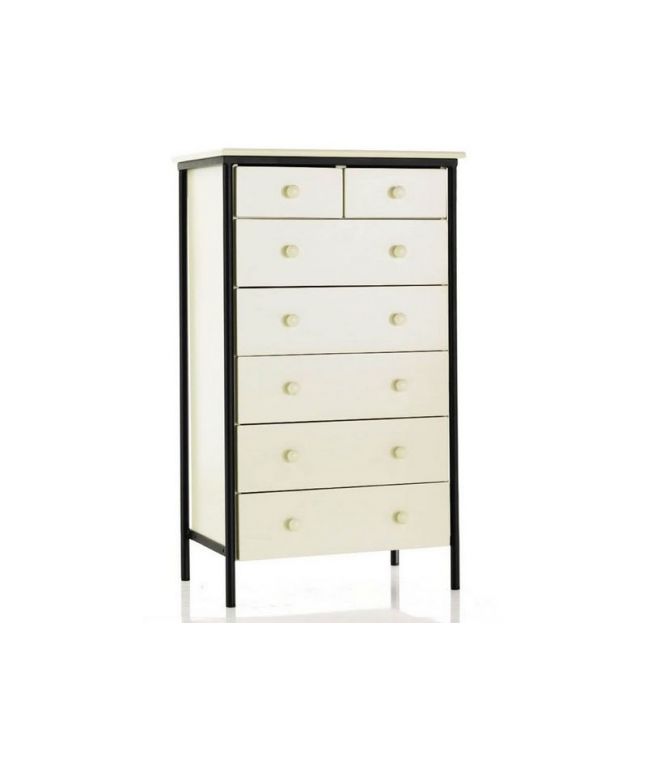 Chiffonnier Moderno en fer forgé. Meuble design pour la chambre. Le Monde du Lit