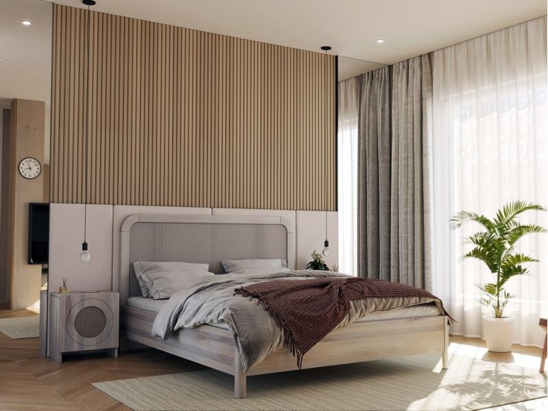 Lit Jasmin 3 en chêne massif