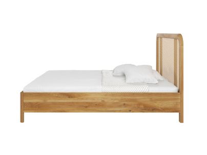 Lit Jasmin 3 en chêne massif haut de gamme | Le Monde du Lit