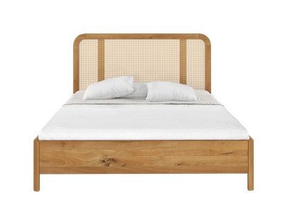 Lit Jasmin 3 en chêne massif haut de gamme | Le Monde du Lit