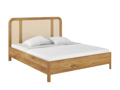 Lit Jasmin 3 en chêne massif haut de gamme | Le Monde du Lit