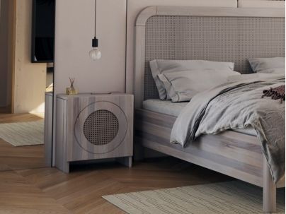 Chevet en bois massif, fabrication européenne