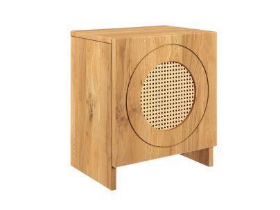 Chevet Jasmin 3 en chêne massif haut de gamme | Le Monde du Lit