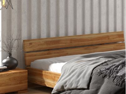 Lit Camélia en chêne massif haut de gamme | Le Monde du Lit
