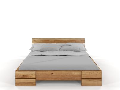 Lit Camélia en chêne massif haut de gamme | Le Monde du Lit