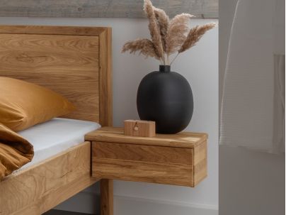 Lit en bois massif FSC, fabrication européenne