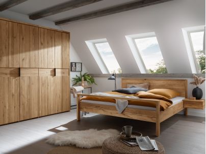 Lit Sarah en chêne massif FSC | Fabrication européenne | Le Monde du Lit