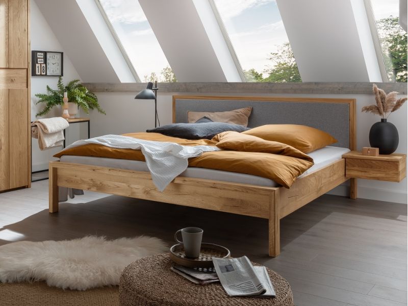 Lit en chêne massif FSC