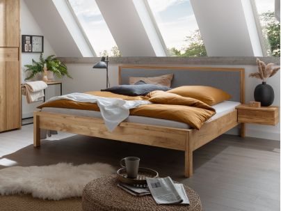 Lit en chêne massif FSC