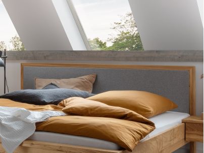 Lit Sarah 2 en chêne massif FSC | Fabrication européenne | Le Monde du Lit