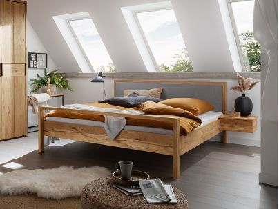 Lit en chêne massif FSC