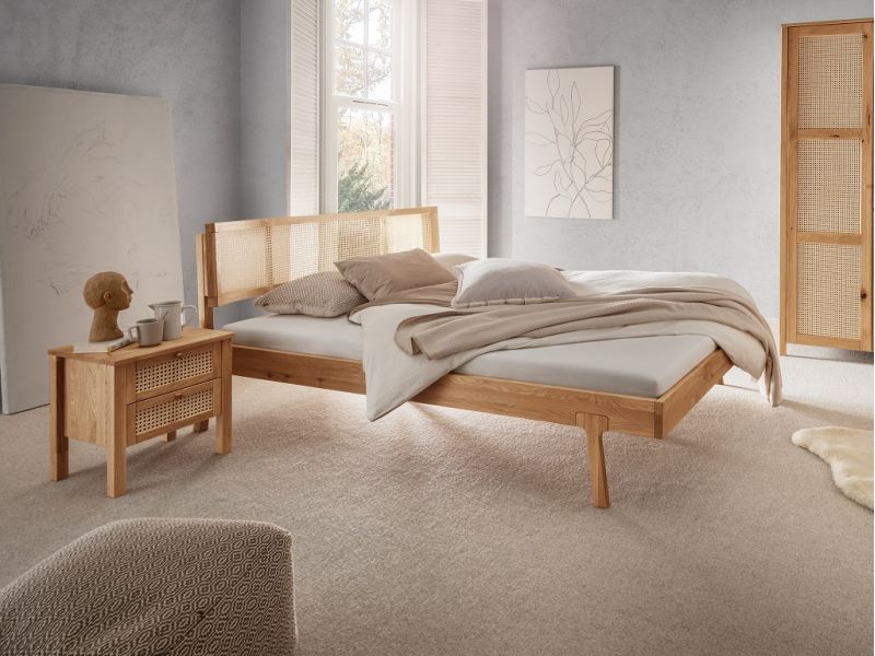 Lit en chêne massif FSC