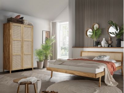 Lit Louisa en chêne massif FSC | Fabrication européenne | Le Monde du Lit