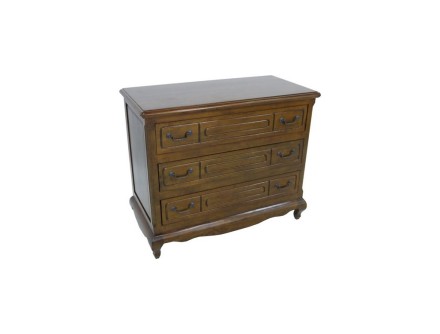 Commode Country3 en hevea massif de qualité. Le Monde du Lit
