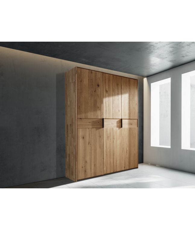 Armoire en bois massif FSC, fabrication européenne